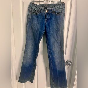 Flare 7 For All Mankind jeans.